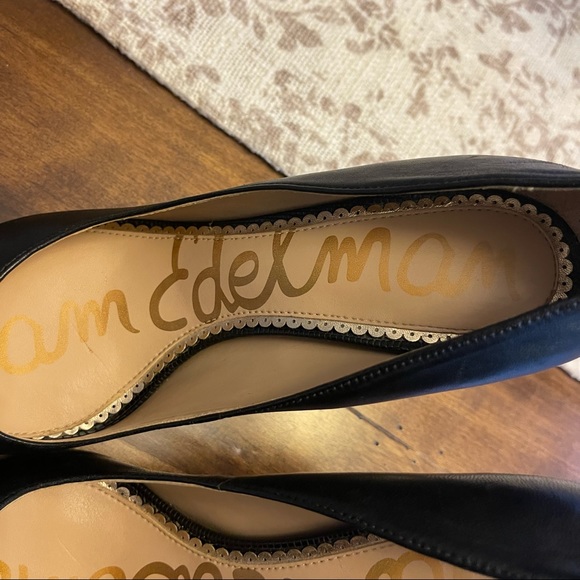 Sam Edelman | Black Leather Hazel Pump SZ 7.5 - Picture 7 of 11